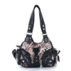 Angelkiss Women Handbags Soft Tote Bag Small Top-handle Fashion Satchel Multi-Pockets Crossbody Shoulder Bag Hobos Phone Pack 3
