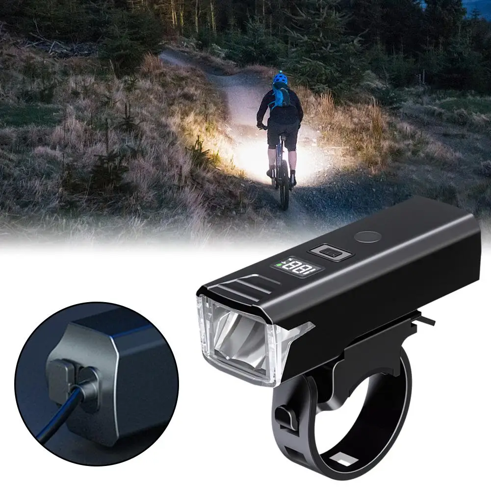 

Smart Light Sensor Bicycle Light USB Fast-charging Brighteness MTB Cycling Headlight Waterproof Flashlight Super Road D2X1