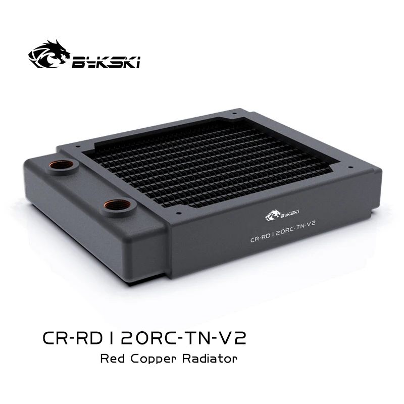 Bykski 120 mm Radiador de Cobre para o pc Que Refrigera a Espessura de 30 mm para 12cm Ventilador Refrigerador de Água do Elevado Desempenho Radiador Térmico 120 mm - Imagem 6