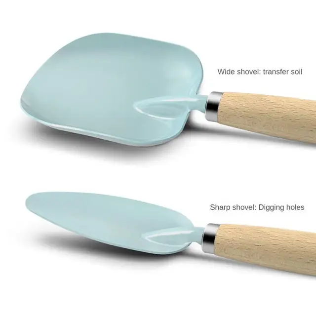 Cserepes Ültetési Eszközök Gyermekek Kombinációja Kertészeti Talaj Gereblye Kerti Lapáttalkot Készlet Lapát Szerszámkészlet - Image 5