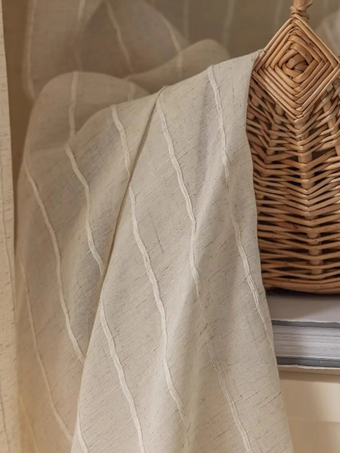 Japanese-Zen-style-translucent-and-non-translucent-linen-style-gauze ...