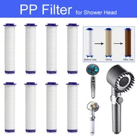 1-50Pcs Shower Head Filter Replacement for Shower Water Cleaning Reduces Chemicals Chlorine Blocks Restores PH Balance 1