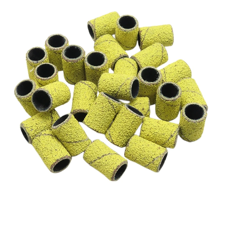 Vibrant Multi-Grit Nail Drill Sanding Bands