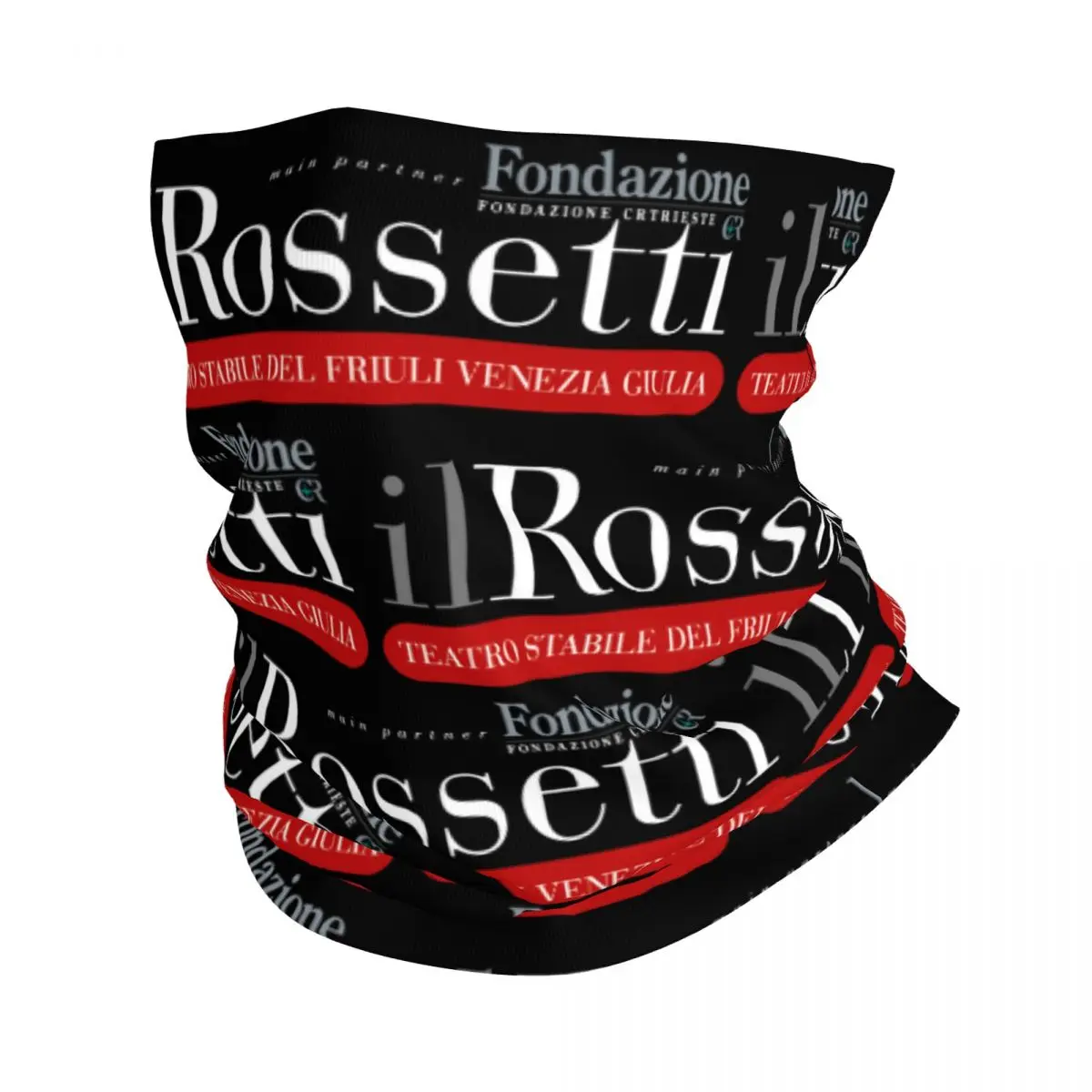 

Il Rossetti Fondazione Negativo NEUTRO Bandana Neck Cover Printed Wrap Scarf Multi-use Face Mask Hiking Unisex Adult Windproof