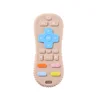 Baby Silicone Remote Control Toys Teether Baby Anti Teething Stick Bite Happy Cartoon Pacifier Bite Toys 2