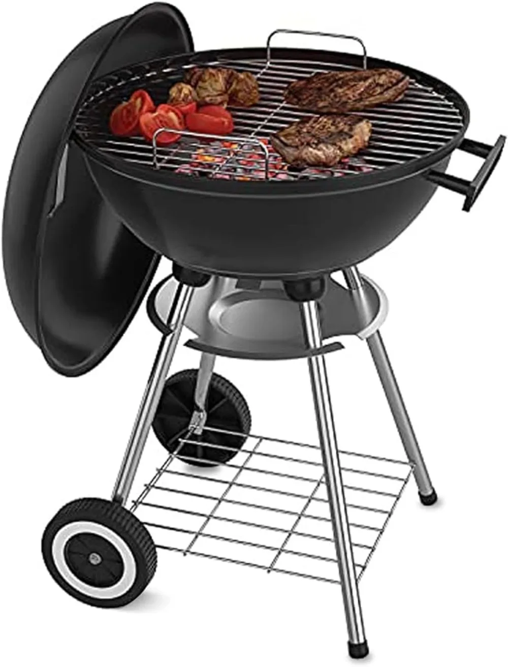 18 or 22 Inch Portable Charcoal Grill 1