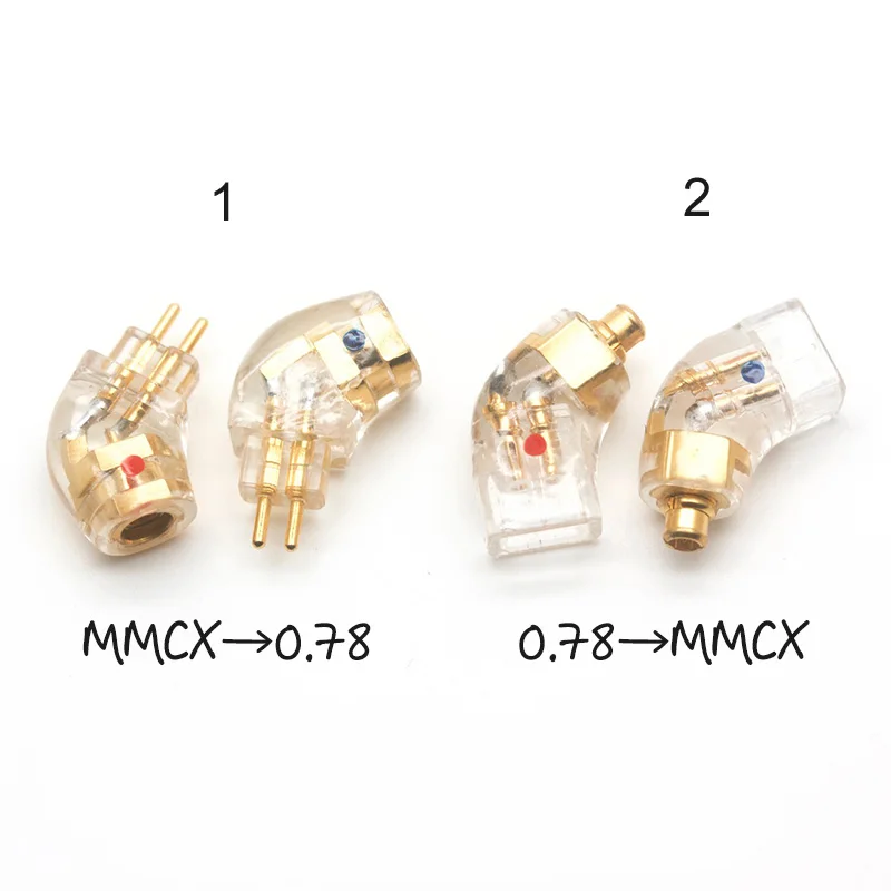 

Super Mini MMCX 0.78 Male To Female 0.78mm QDC FitEar JH EXK Acoustune UM V3 IM IE 500PRO IE 40PRO IPX Plug AdapterA2DC