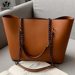 Casual Handbags Women Bags Designer Chain Shoulder Bag Famous Brand Leather Ladies Handbag Large Capacity Tote Bag Sac A Main