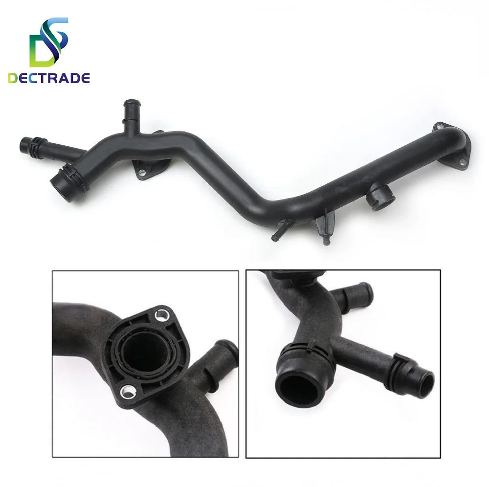 Engine Coolant Radiator Cooling Water Pipe Hose DECTRADE 06E 121 045 E 06E121045E For Audi A4 S4 A6 S6 Allroad Quattro 2005-2011