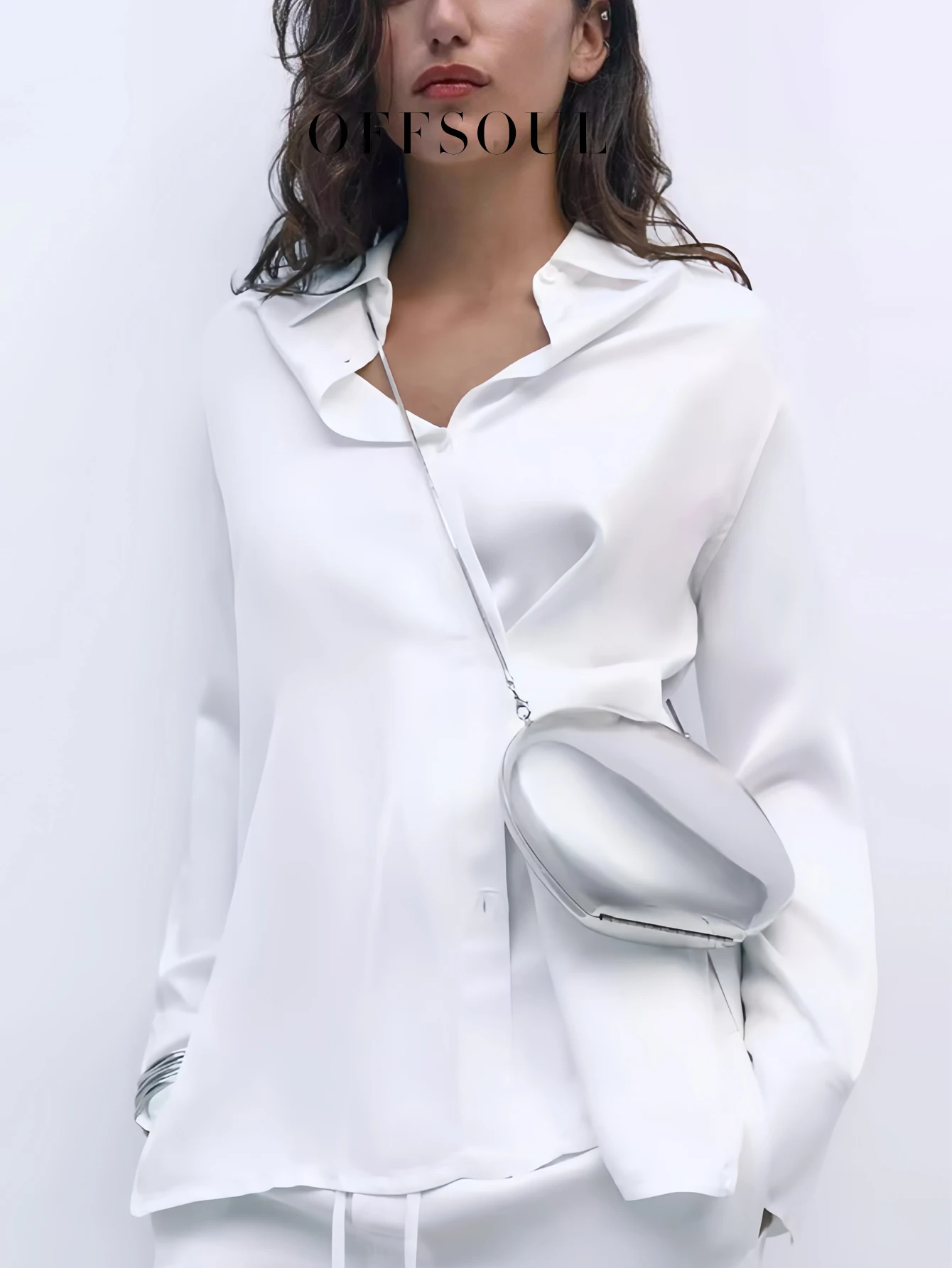 تصميم أوروبي وأمريكي للمعادن المصقولة، مرآة بيضاوي...