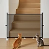 Pet Blocker Foldable Non Perforated Pet Cat Fence Porta Para Gato Barrière Porte Chat 고양이출입방지 스크린 안전문 2