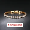 Bracelet de Tennis en cristal de luxe pour hommes, Hip Hop, tendance, Punk, zircone, chaîne de Couple sur la main, bijoux Streetwear