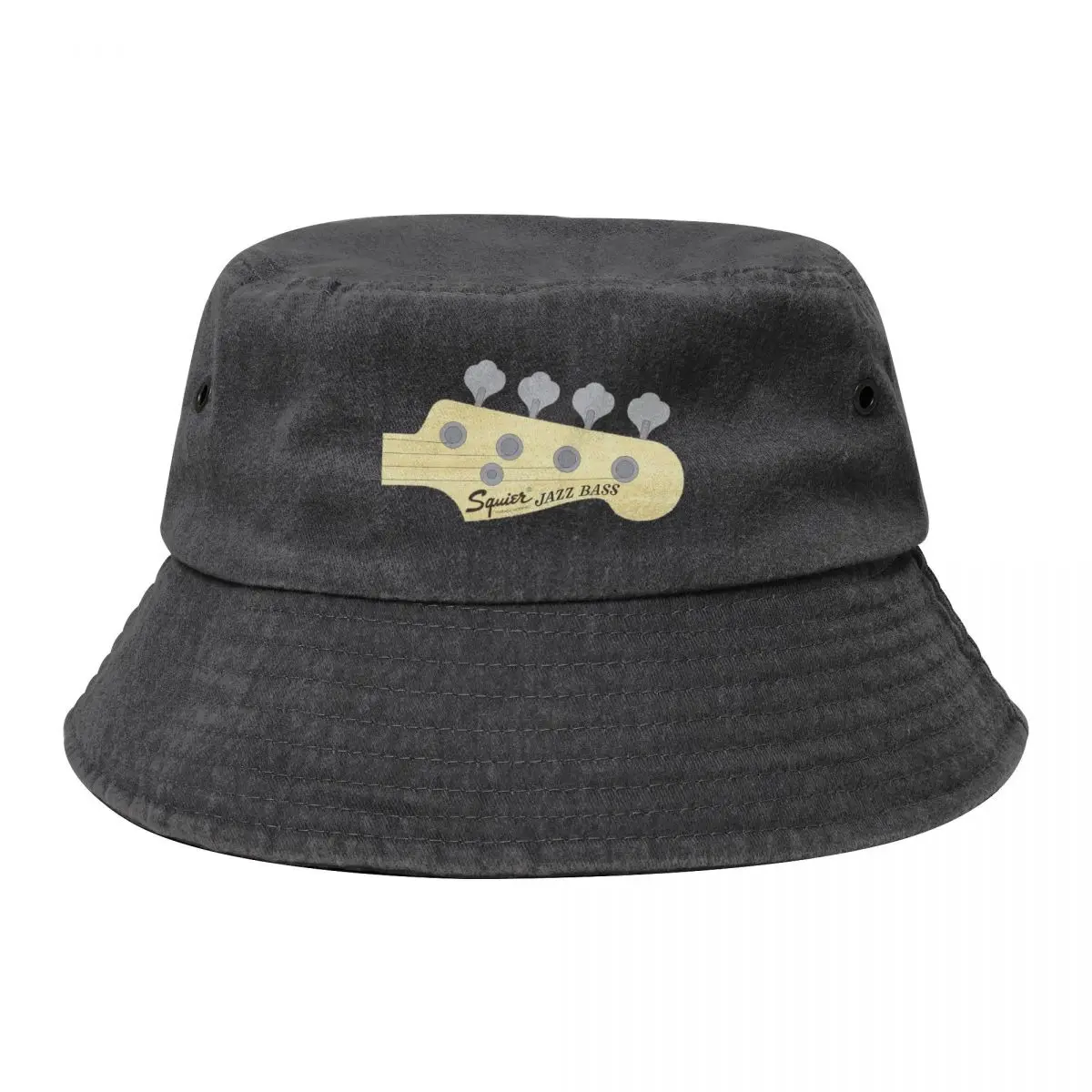 

Jazzz Basss Cowboy Denim Fisherman Hat With Printing