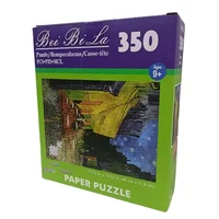 45*32cm Paper Jigsaw Puzzle 350 Pieces Cafe Terrace at Night Van Gogh Stress Relief Children Educational Entertainment Christmas 2