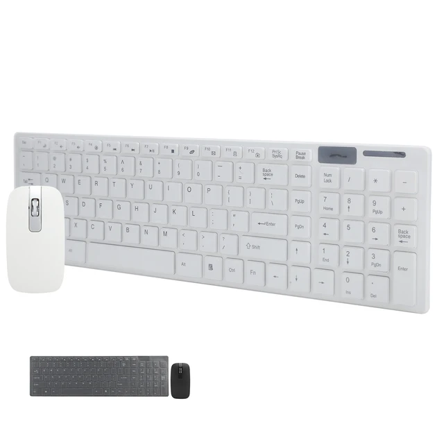 Keyboard and Mouse Wireless 10m Remote Connection Mouse and Keyboard Set for Notebooks for Tablet Computers for Smart Phones