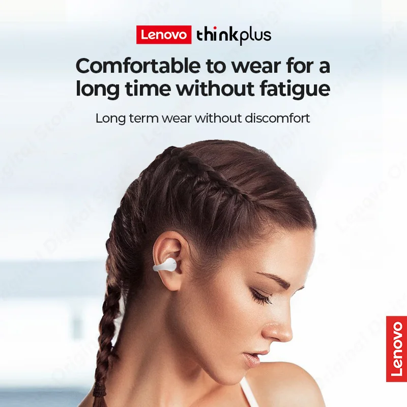 Lenovo XT83 II Wireless Headphones Bluetooth 5.3 Earphones Earclip Design Touch Control Bone Conduction Earbuds Sports Headsets 6 Lenovo XT83 II Wireless Headphones Bluetooth 5.3 Earphones Earclip Design Touch Control Bone Conduction Earbuds Sports Headsets 6