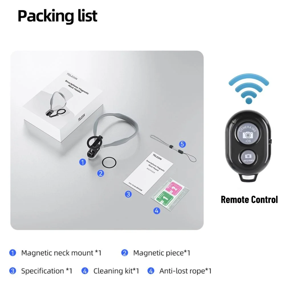 Hands-Free MagSafe Silicone Neck Phone Holder - Universal Phone Accessory