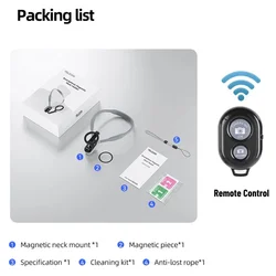 Hands - Free MagSafe Silicone Neck Phone Holder - Universal Phone Accessory (Standard Neck Mount)