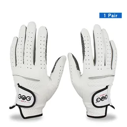 Premium Men's Soft Sheepskin Leather Golf Glove - Breathable & Anti-Slip Design - 27 XX-Large (1 Pair)