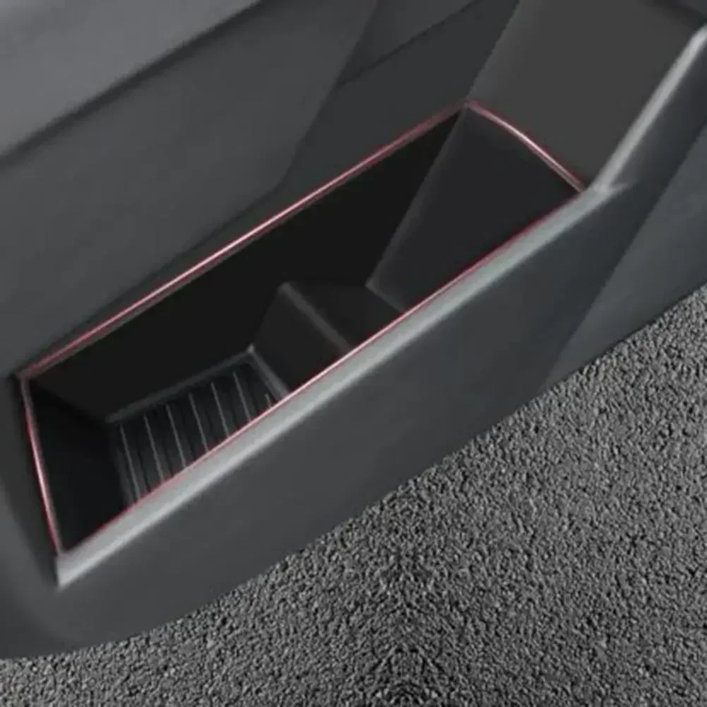 Car Door Side Storage Box Storage Organizer Tray For TESLA For Cybertruck Door Armrest Umbrella Trash Can Washable Tidying
