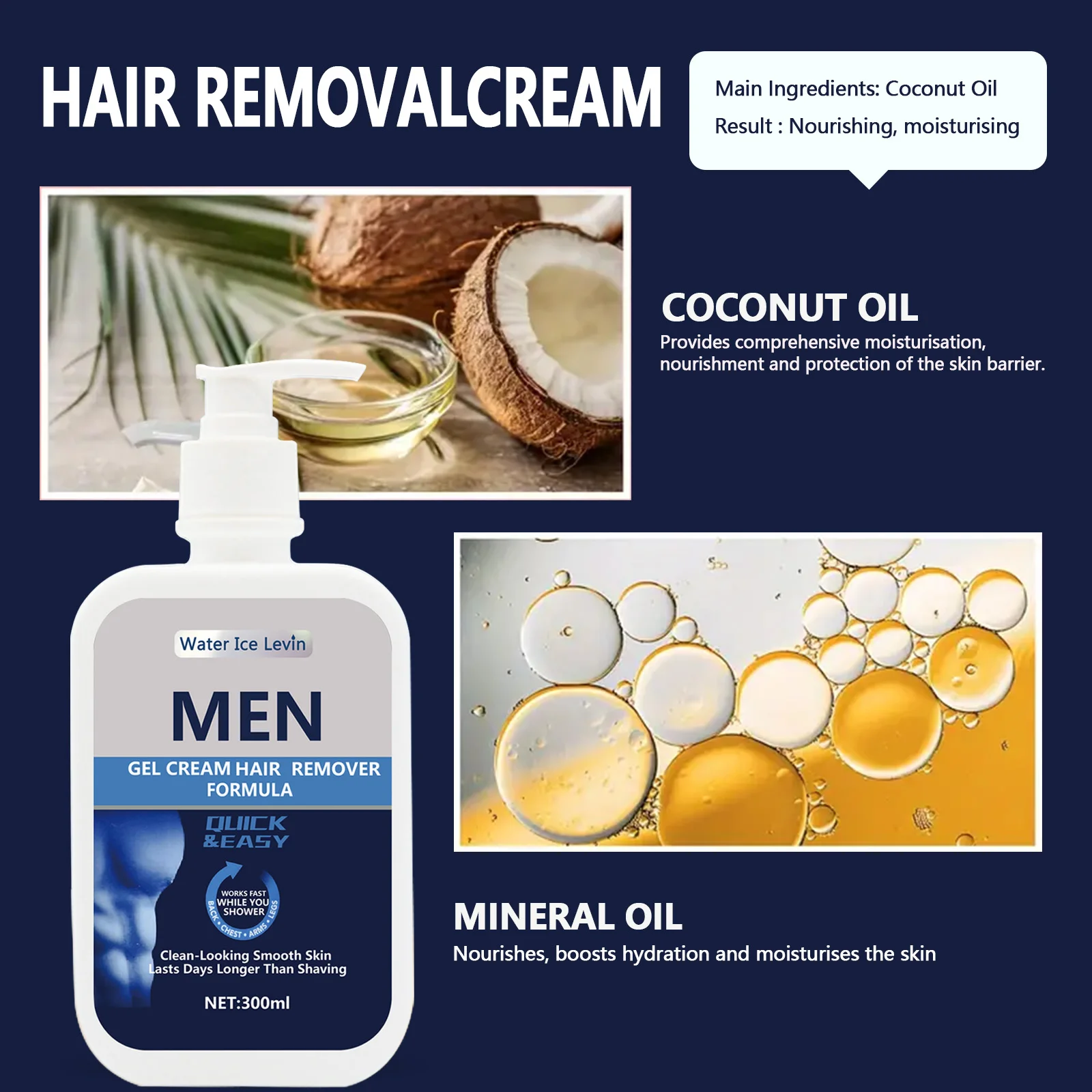Hair Removal Gel Powerful Epilator Cream Intimate Areas Health Painless Hair Remover Growth Inhibitor For Woman Men Body Care 2
