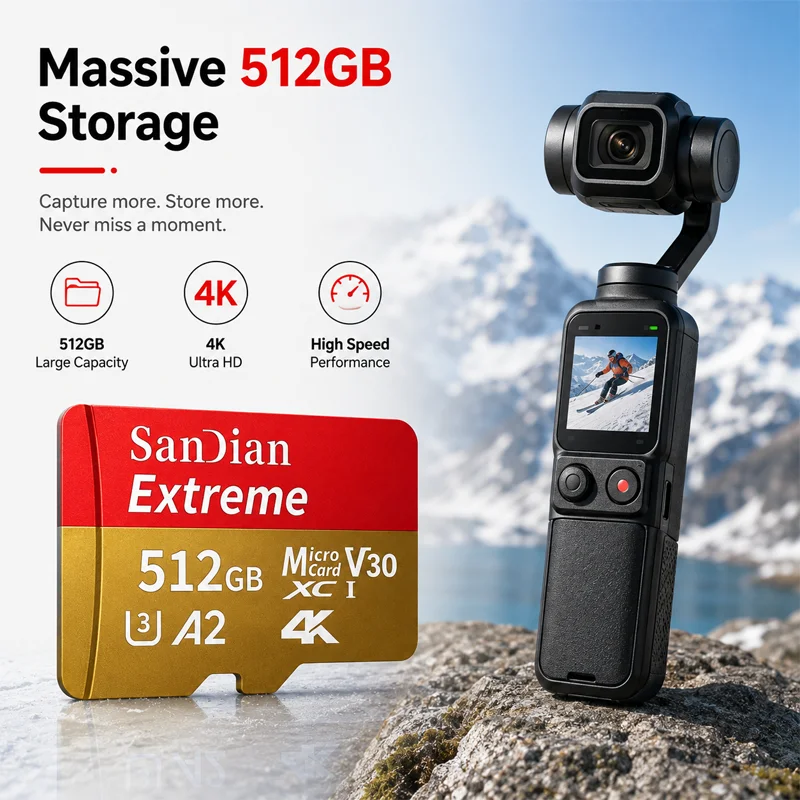 High-Capacity 128GB SD Card for Versatile Digital Storage