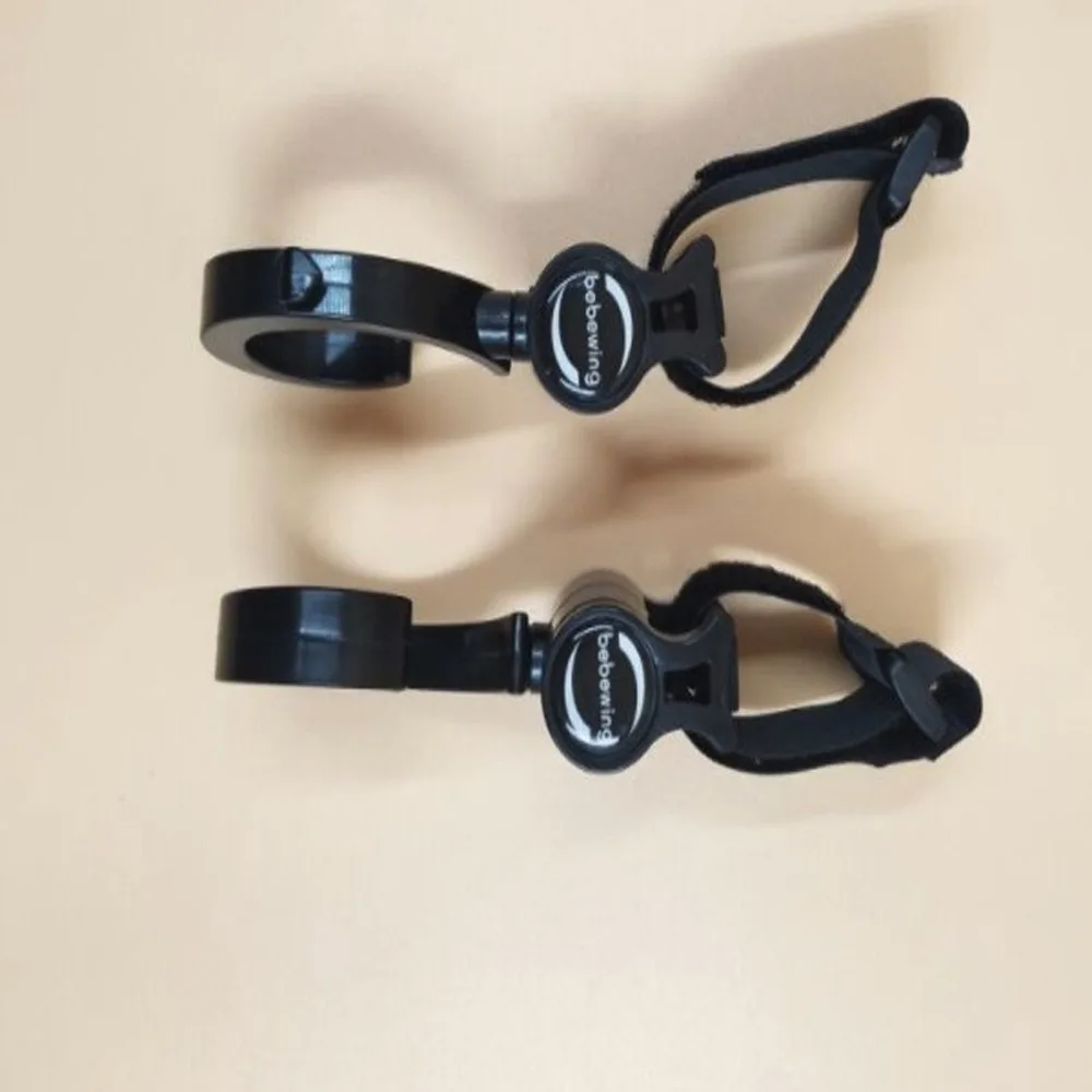 

2pcs Baby Hanger Baby Bag Stroller Hooks Pram Rotate 360 Degree Baby Car Accessories Stroller Organizer Stroller Accessories