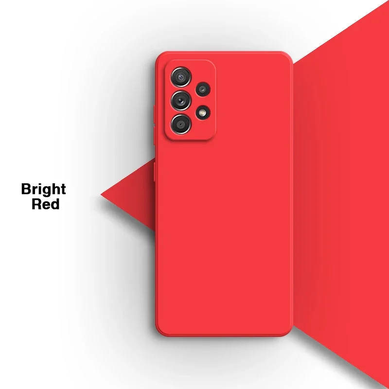 Sleek Pure Color Liquid Silicone Back Cover Case - High-Quality, Simple Design