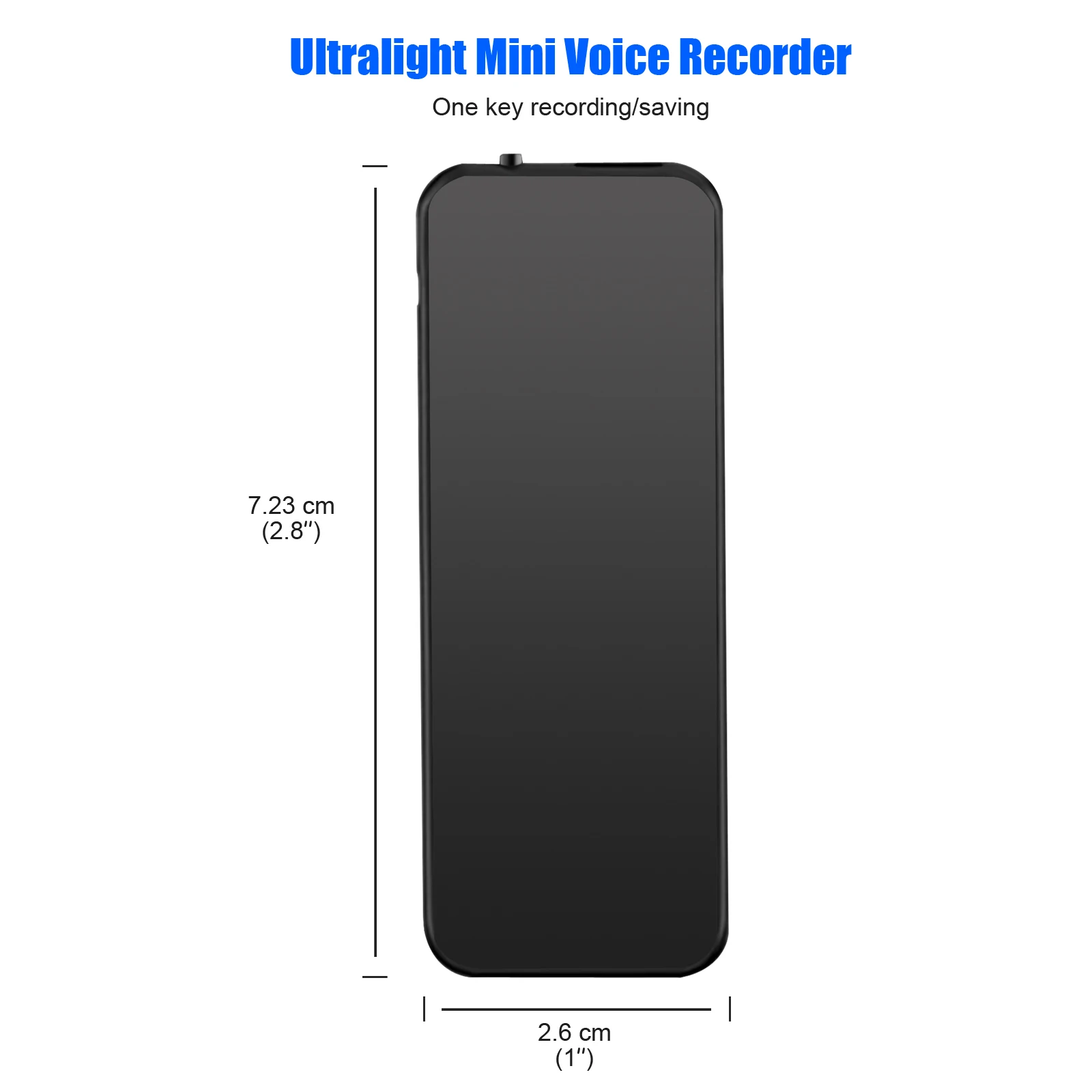 Voice recorder Vandlion V53 Voice Activated Recorder Type-C Audio Sound Record One Key Record 400mAh Long Time Recording Dictaphone Meeting