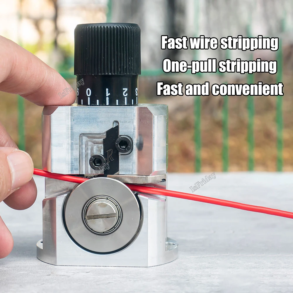 

Aluminum Alloy Manual Wire Stripping Machine 2-20mm Handheld Quick Wire Copper Stripper Portable Wire Cable Peeler