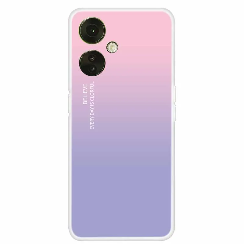 Clear TPU Soft Silicone Phone Case with Adorable Cats Design for OnePlus Nord CE 3 Lite 5G