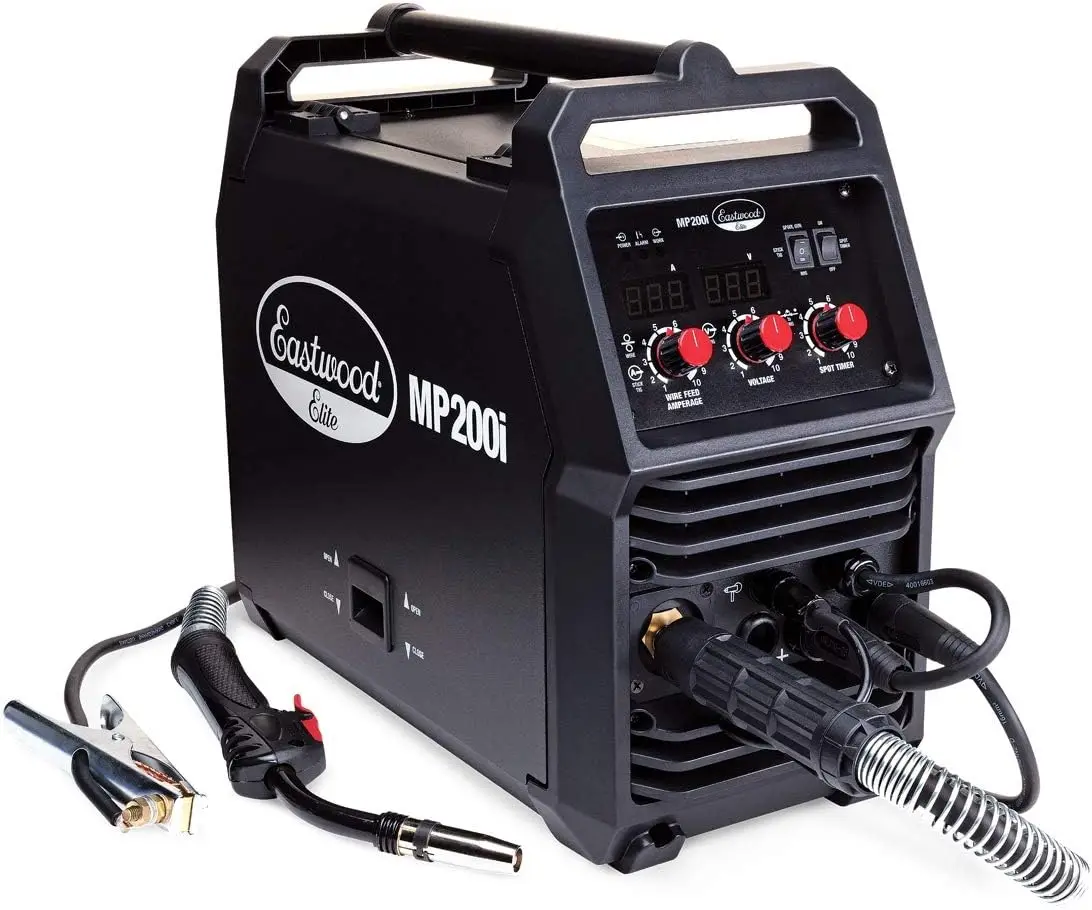MP200i Multi Process Welder All in One Powerful 110V Inverter Portable Welding Machine MIG TIG Stick Compatible