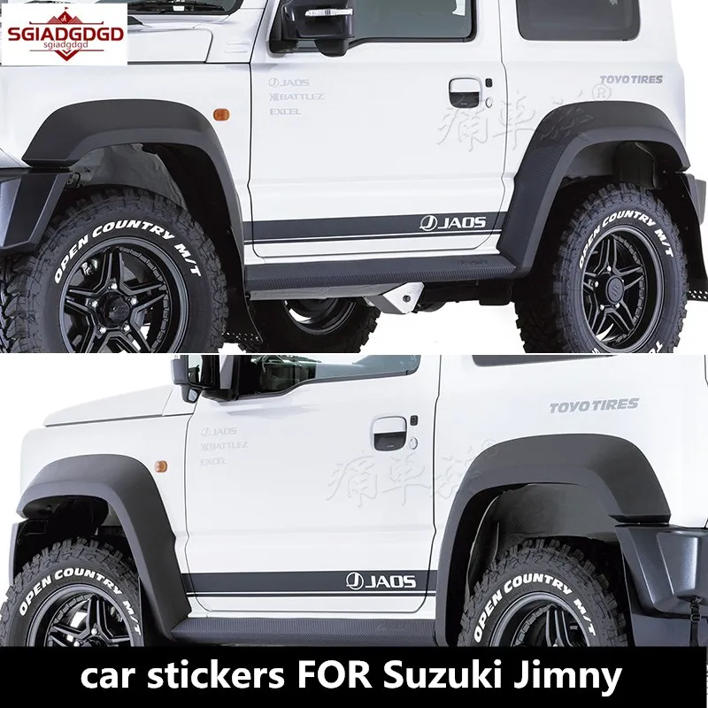 

New Custom Car Stickers FOR Suzuki Jimny 2008-2022 Body Appearance Decoration Personality Sports Decals Car Film