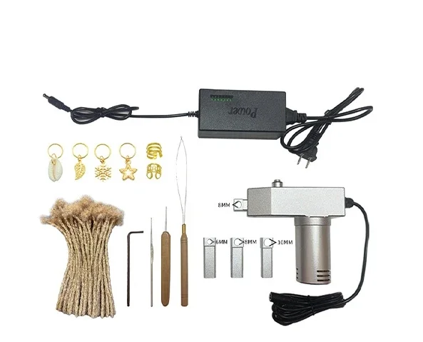 Dreadlock Machine,Electric Instant Portable loc machine for dreadlocks,Dreadlock Crochet Braiding Machine 5