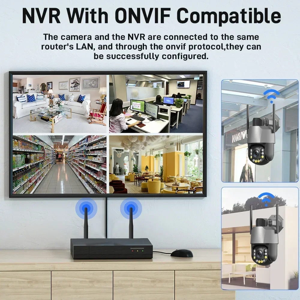 PEGATAH 5MP 8MP 50X Zoom PTZ Camera WiFi 4K Ultra HD 20X Outdoor Surveillance 120m Ultra Long IR Vision ONVIF Security Camera