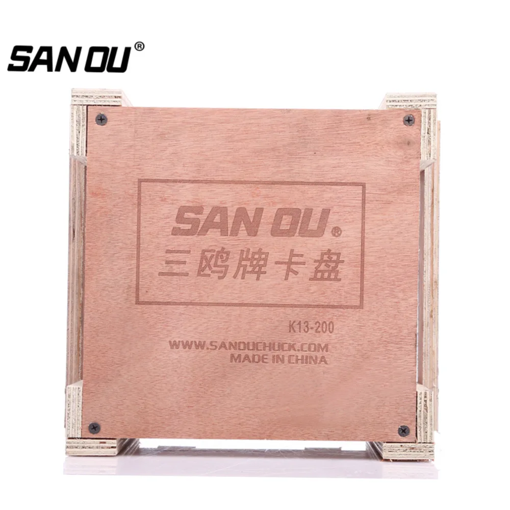 K13-100 125 160 200 250 선반 척, Sanou 6 턱 셀프 센터링 척, 소형 L용 6 인치 스크롤 척, 빠른 배송