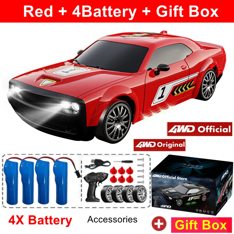 Rojo 4Baterias Box