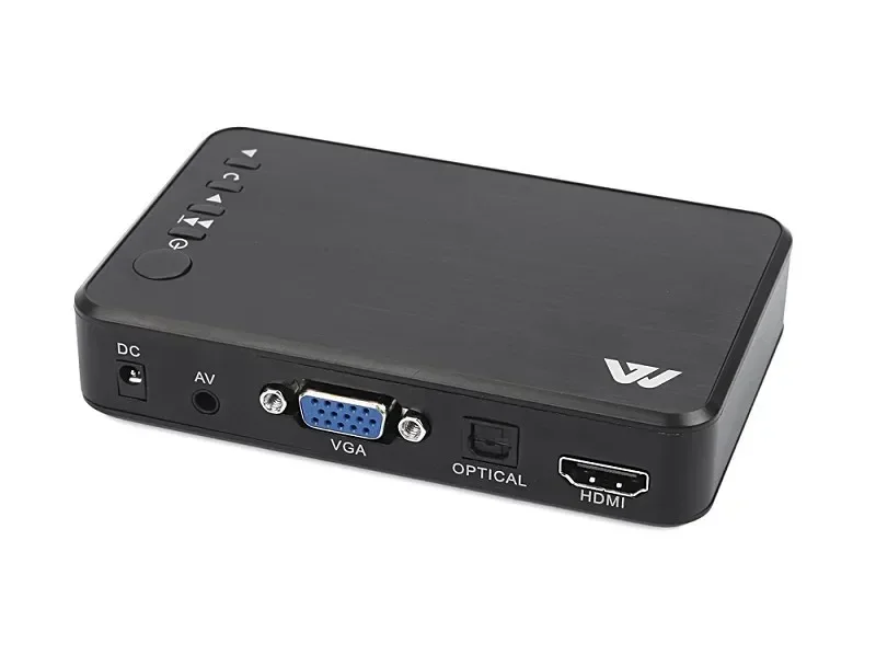 Portable HD 1080P Support USB Disk HDD SD Card H.264 MKV Multimedia Media Player For HDMI-compatible AV VGA Input TV