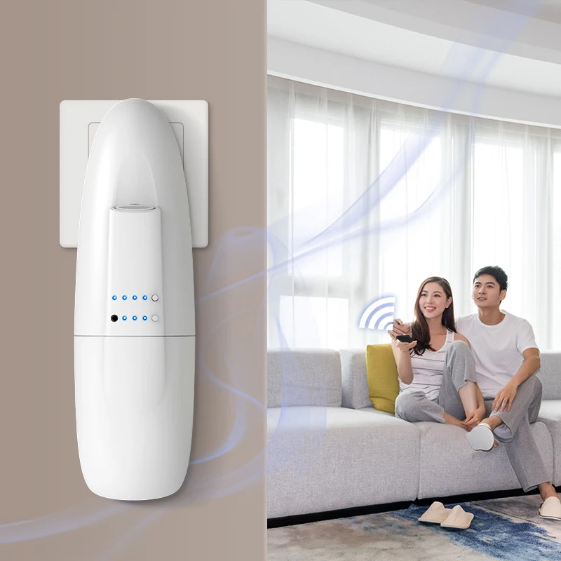 Aroma Diffuser Essential Oil Diffuser Professional Scent Air Freshener Atomizing Technology Plug-In Wall Remote Control Diffuser 5