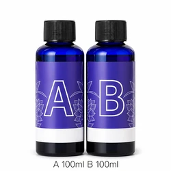 Cyanotype Liquid DIY Kit for Textile and Wood Printmaking - 100/200ml (A100mlB100ml)