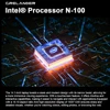 CRELANDER 2 in 1 Laptop Intel N100 14 Inch 2K Touch Screen DDR5 16GB Windows 11 RGB Keyboard Tablet Pc Mini Laptops Notebook 4