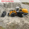 In Stock 1/14 XDRC 580 RC Hydraulic Loader Construction Vehicles Smoke Sound Light Radio Control Flysky I6s Cars Truck Toys 4