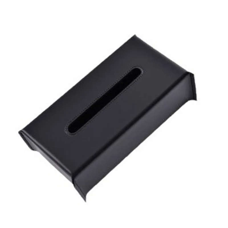 Nordic Style PU Leather Tissue Box Minimalist Design Waterproof Desktop Paper Holder for Living Room Bedroom Storage Organizer 5