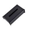 Nordic Style PU Leather Tissue Box Minimalist Design Waterproof Desktop Paper Holder for Living Room Bedroom Storage Organizer 5