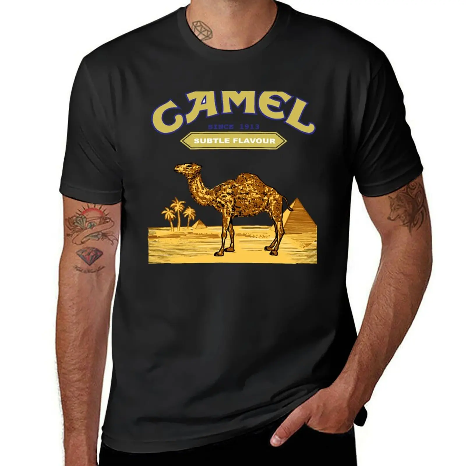 

Camel Cigarettes T-Shirt kawaii clothes heavyweights boys animal print heavy weight t shirts for men