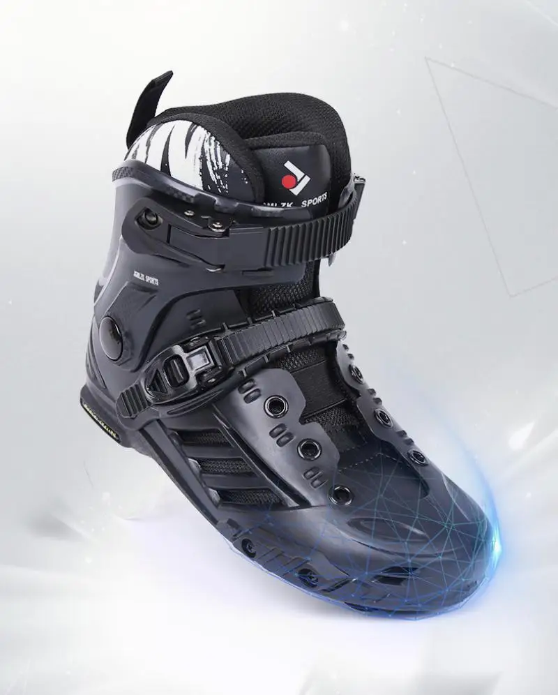 Professional Inline Roller Skates Shoes for Children Adult Men Women Outdoor Racing Speed Skating 3 Wheels Sliding Sneaker