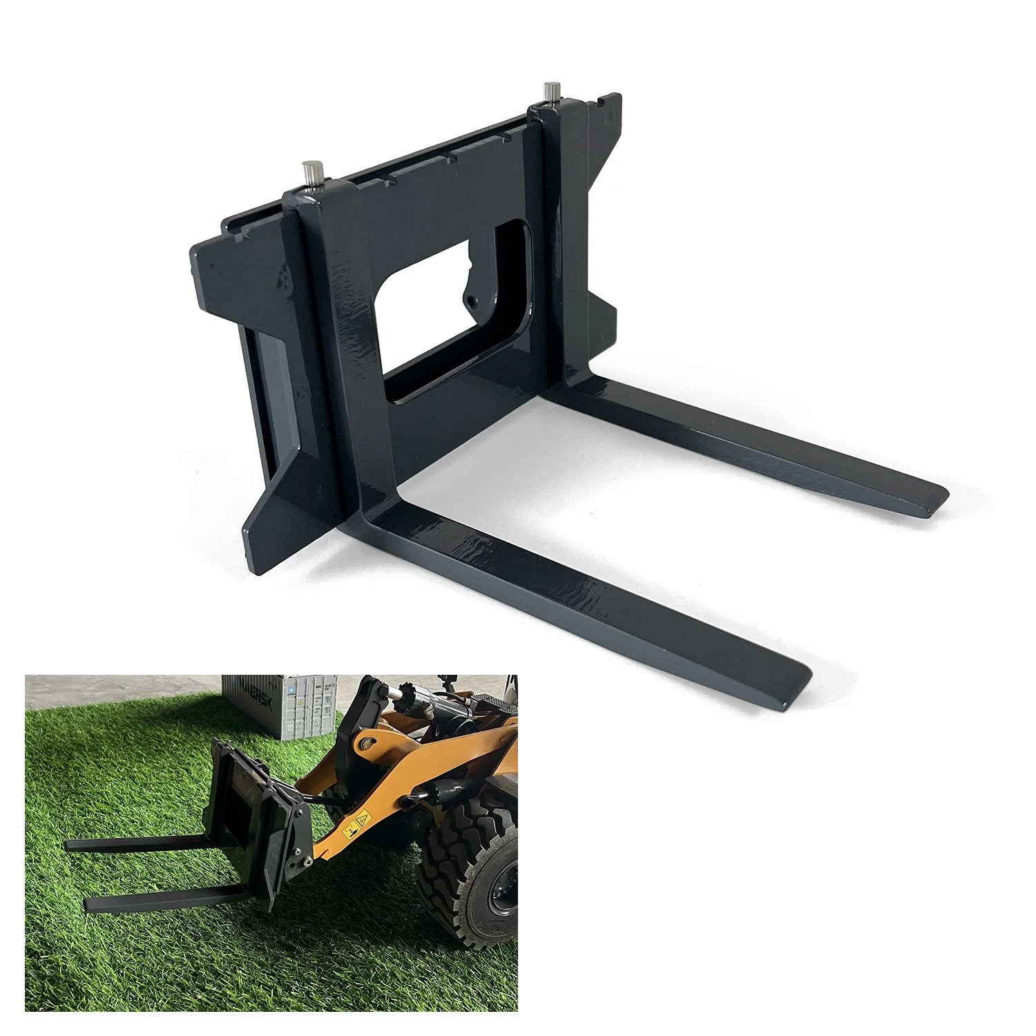 1/14 Metal 580 XDRC Hydraulic RC Loader RTR Remote Control Painted Finished Sound Light System Car High Low-Speed Toys for Boys 2