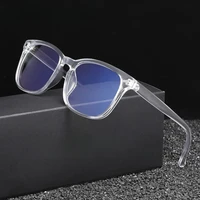 Lunettes anti-lumière bleue classiques carrées pour hommes et femmes, tendance, adaptées à un usage quotidien 1