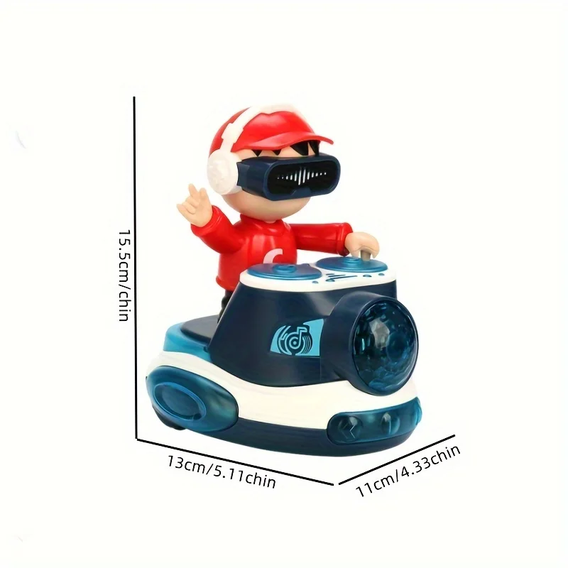 Electronic Interactive Dj Toy For Kids Musical Toys Cute Swing Dancing With Music Led Lights