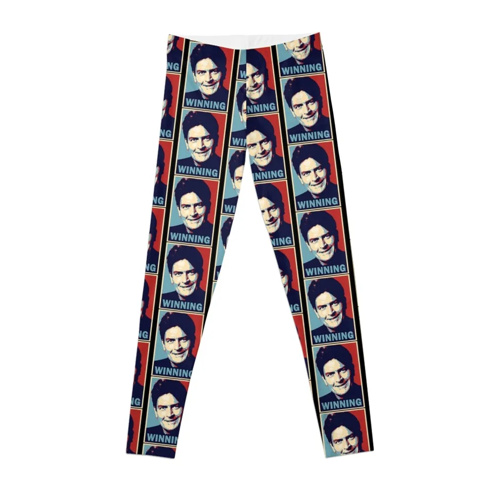 

Winning, by Charlie Sheen Leggings Legging sexy woman push up legging Womens Leggings